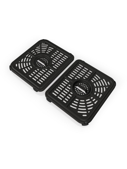 NINJA | Double Air Fryer | AF500EU Foodi FlexDrawer | Power 2470 W | Capacity 10.4 L | Black 7