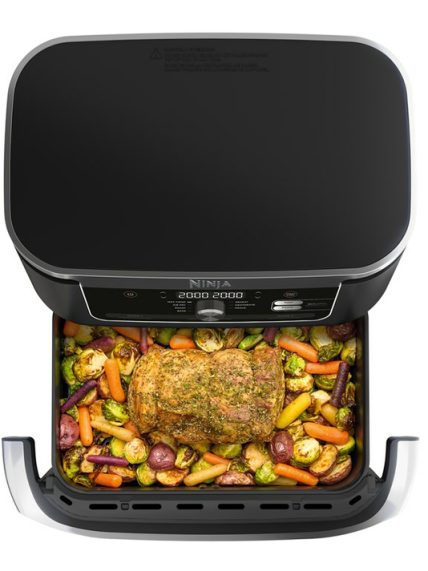 NINJA | Double Air Fryer | AF500EU Foodi FlexDrawer | Power 2470 W | Capacity 10.4 L | Black 9
