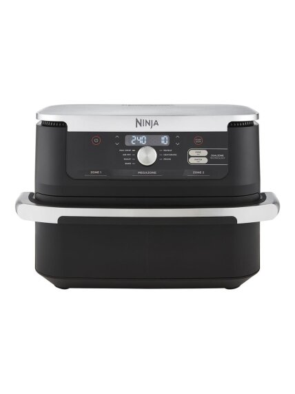 NINJA | Double Air Fryer | AF500EU Foodi FlexDrawer | Power 2470 W | Capacity 10.4 L | Black
