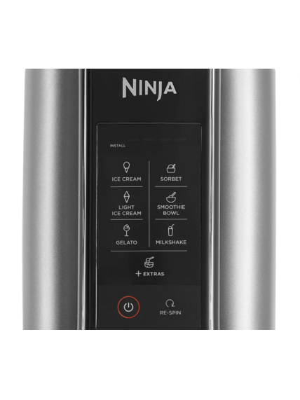 NINJA Ice Cream Maker | NC302EU CREAMi 7-in-1 | Power 800 W | Capacity 0.493 L | Black/Silver 1 NINJA Ice Cream Maker | NC302EU CREAMi 7-in-1 | Power 800 W | Capacity 0.493 L | Black/Silver 1