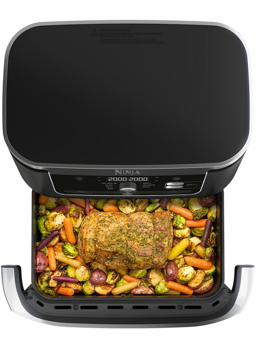 NINJA | Double Air Fryer | AF500EU Foodi FlexDrawer | Power 2470 W | Capacity 10.4 L | Black 9