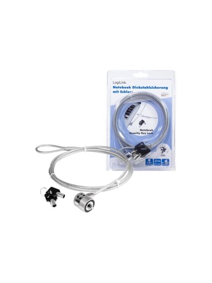 Notebook Security Lock | 1.5 m Notebook Security Lock | 1.5 m