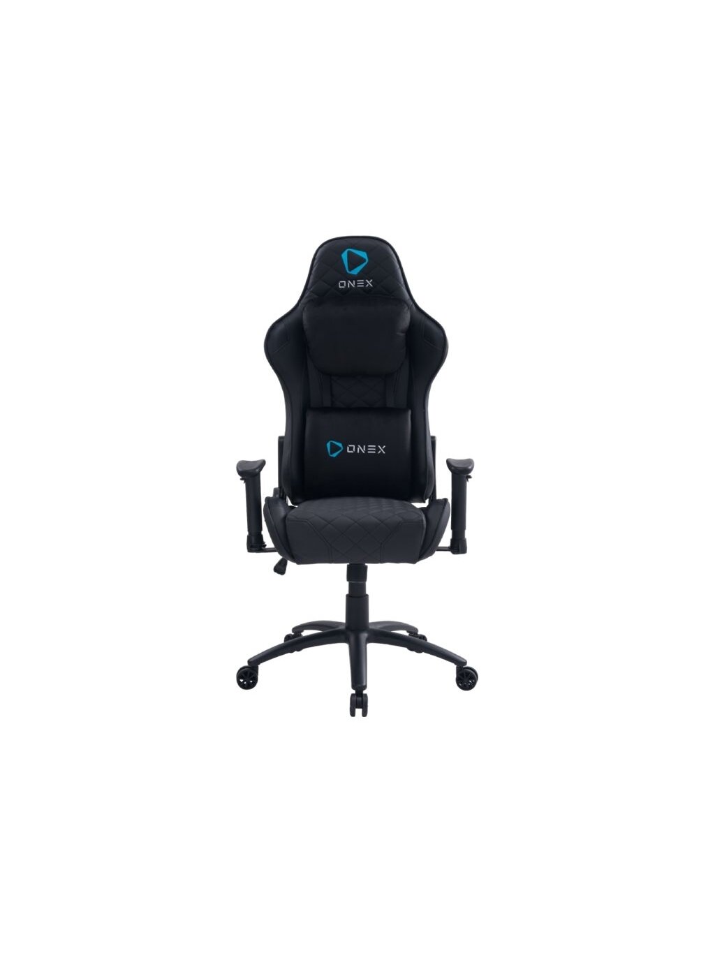 Onex PVC; Nylon caster; Metal | Onex | Gaming chairs | GX330 Series | Black Onex PVC; Nylon caster; Metal | Onex | Gaming chairs | GX330 Series | Black