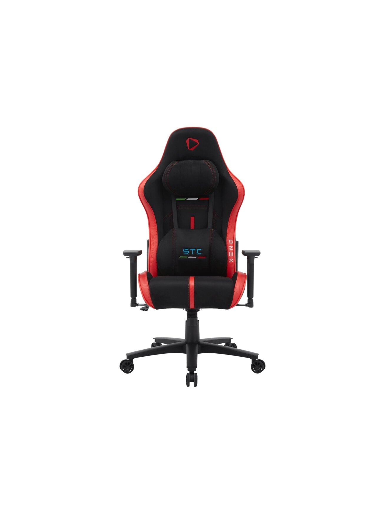Onex AirSuede | Onex | Gaming chairs | STC Alcantara L Series | Black/Red Onex AirSuede | Onex | Gaming chairs | STC Alcantara L Series | Black/Red