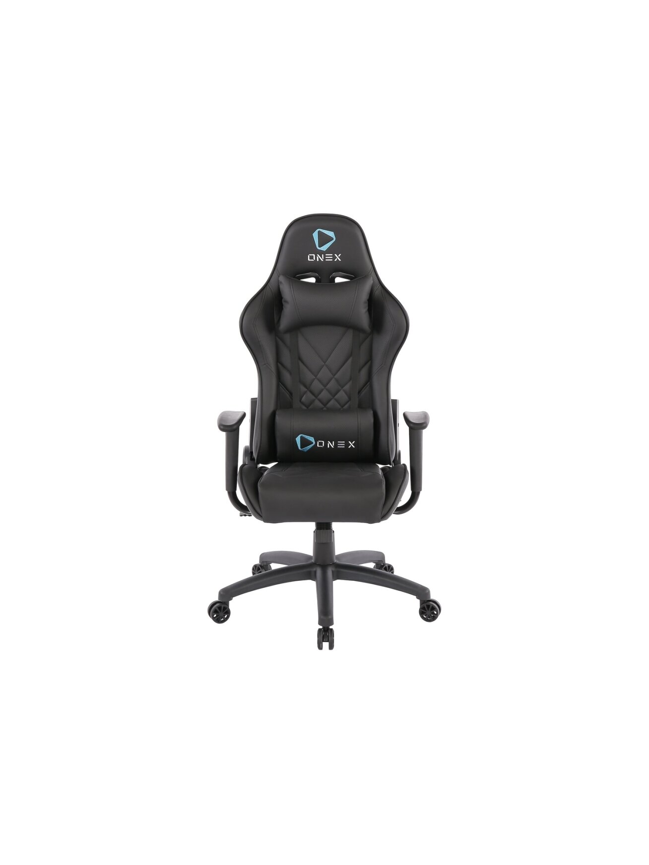 Onex PVC; Nylon caster; Metal | Gaming chairs | GX220 AIR Series | Black Onex PVC; Nylon caster; Metal | Gaming chairs | GX220 AIR Series | Black