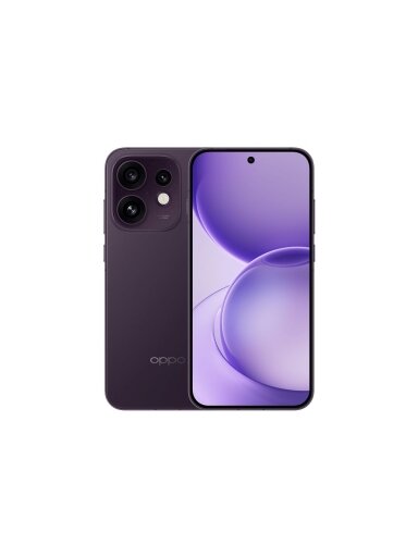 OPPO Reno16 5G (CPH2865) | Purple Black | 6.32 " | AMOLED | 2640 x 1216 pixels | Qualcomm | Snapdragon 7 Gen 4 | Internal RAM 8 GB | 512 GB | Dual SIM | 5G | Main camera resolution 50+50+50 MP | Secondary camera resolution 50 MP | Android | 16