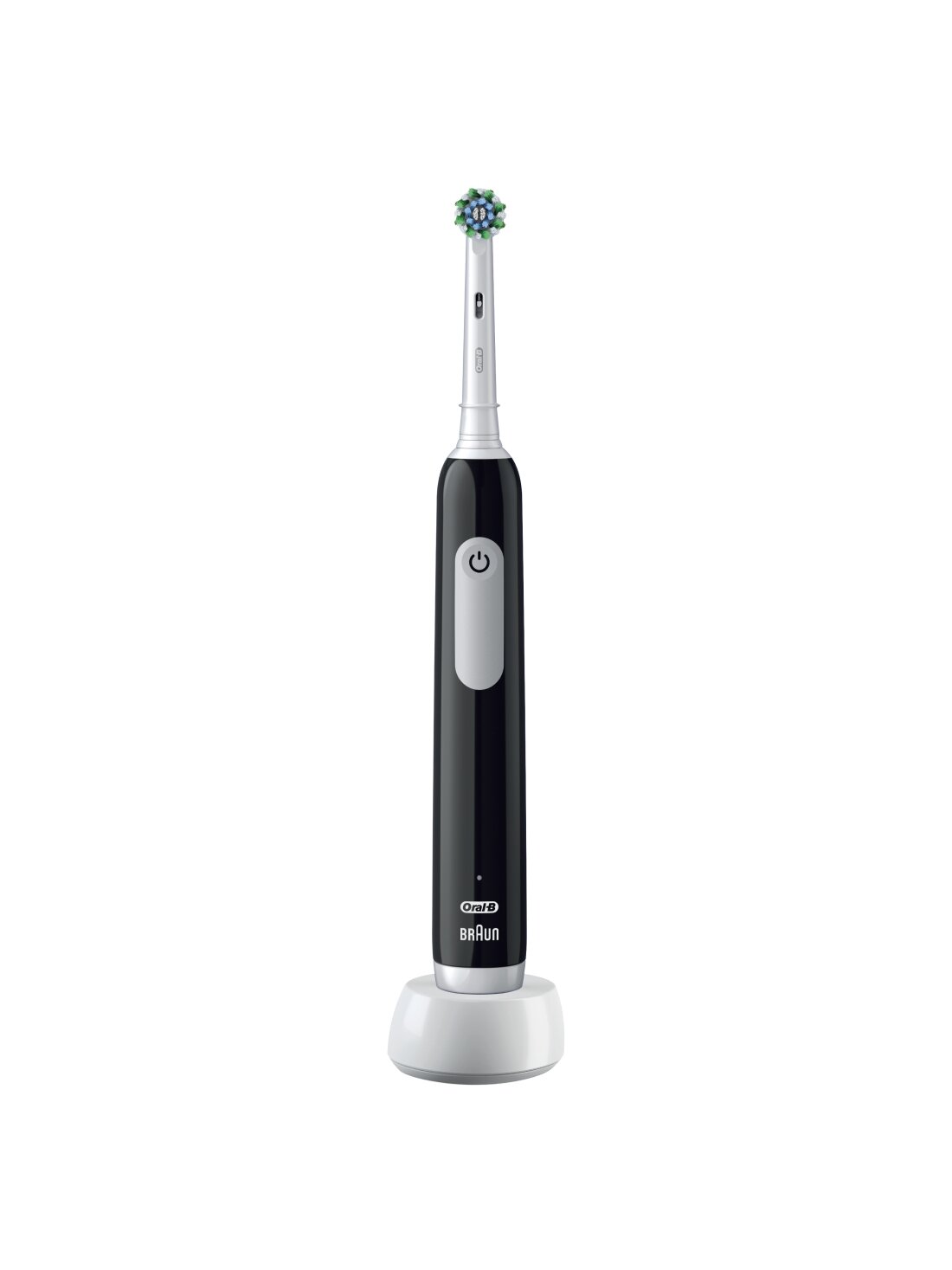 Oral-B | Electric Toothbrush | Pro Series 1 Cross Action | Rechargeable | For adults | Number of brush heads included 1 | Number of teeth brushing modes 3 | Black