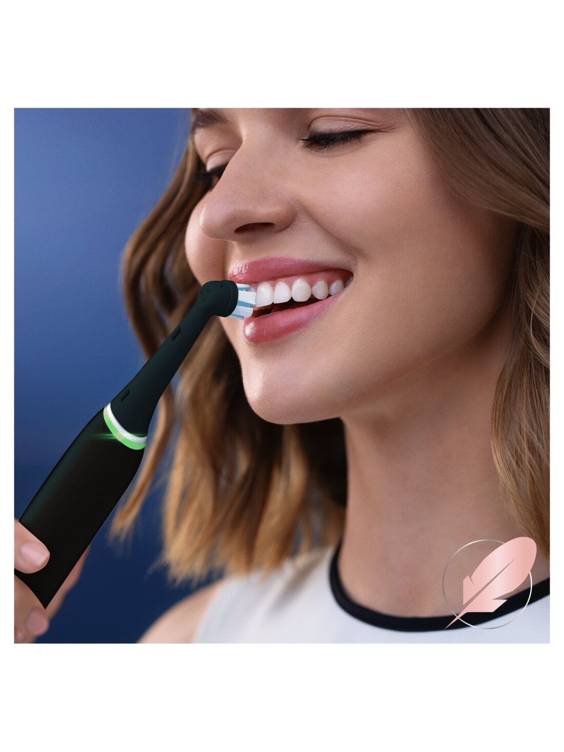 Oral-B | Toothbrush replacement | iO Gentle Care | Heads | For adults | Number of brush heads included 4 | Number of teeth brushing modes Does not apply | Black 2 Oral-B | Toothbrush replacement | iO Gentle Care | Heads | For adults | Number of brush heads included 4 | Number of teeth brushing modes Does not apply | Black 2