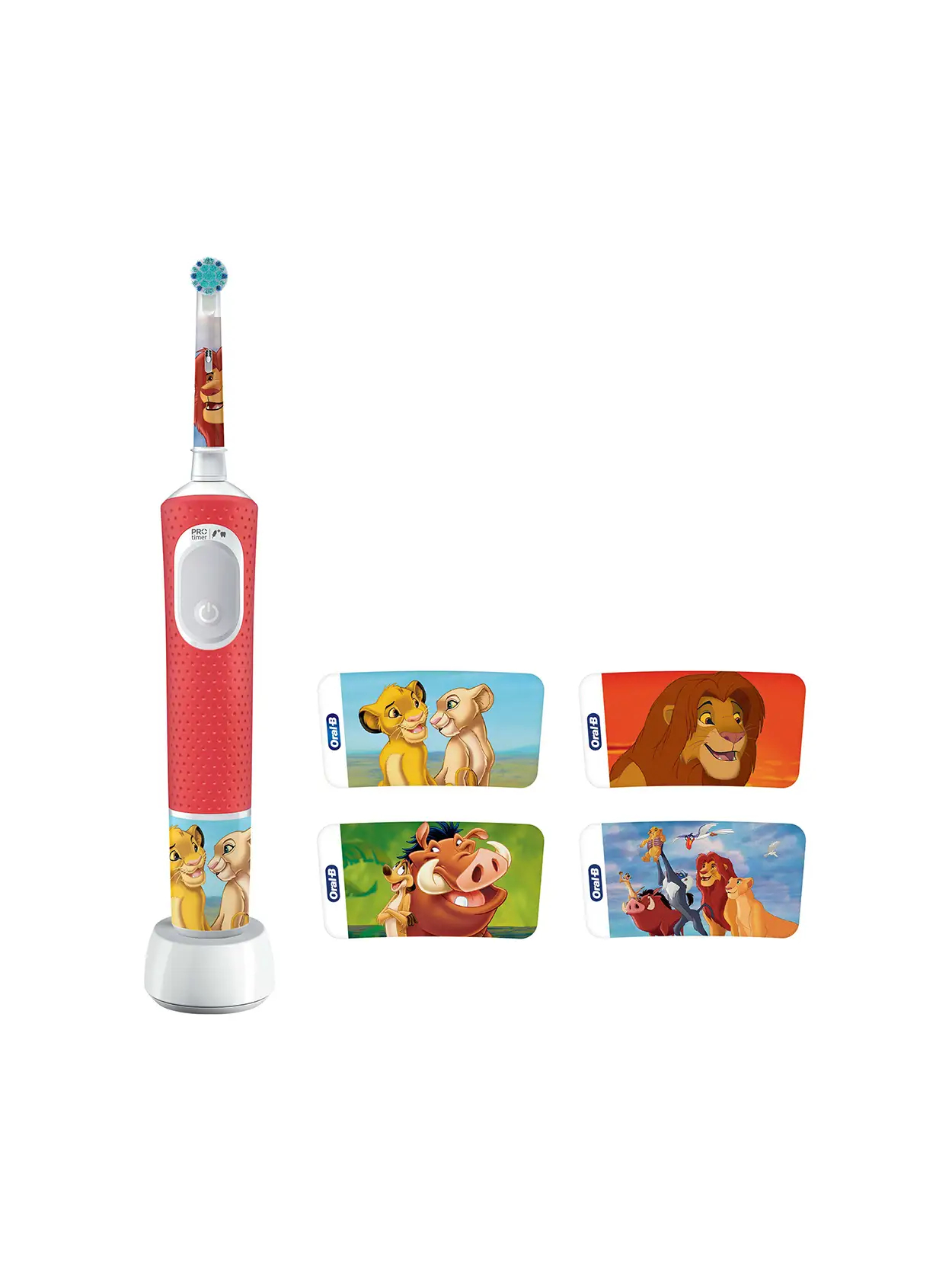 Oral-B Electric Toothbrush | Pro Kids 3+ Lion King | Rechargeable | For kids | Number of brush heads included 1 | Number of teeth brushing modes 2 Oral-B Electric Toothbrush | Pro Kids 3+ Lion King | Rechargeable | For kids | Number of brush heads included 1 | Number of teeth brushing modes 2