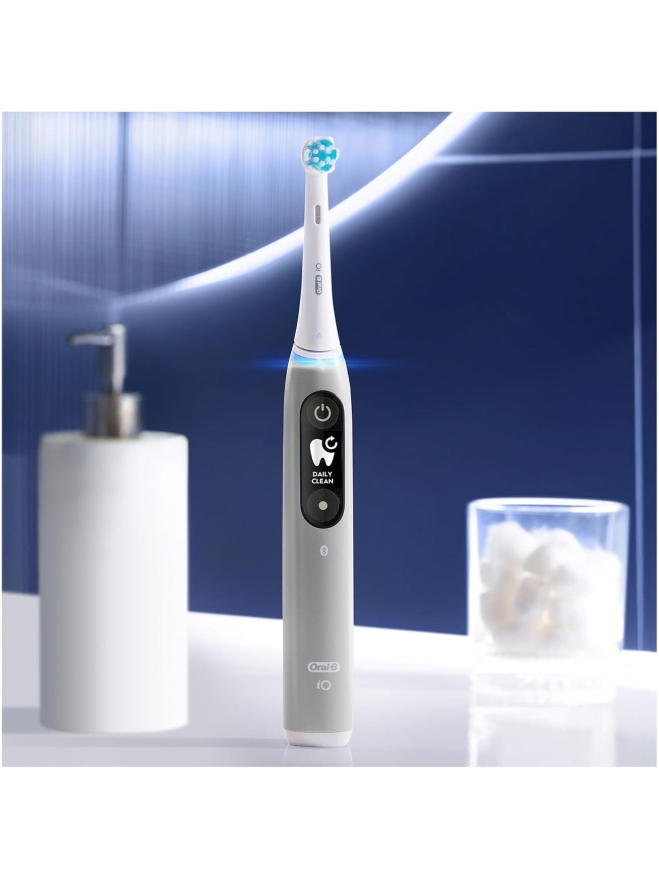 Oral-B Electric Toothbrush | iO6s | Rechargeable | For adults | Number of brush heads included 2 | Number of teeth brushing modes 5 | Grey 3