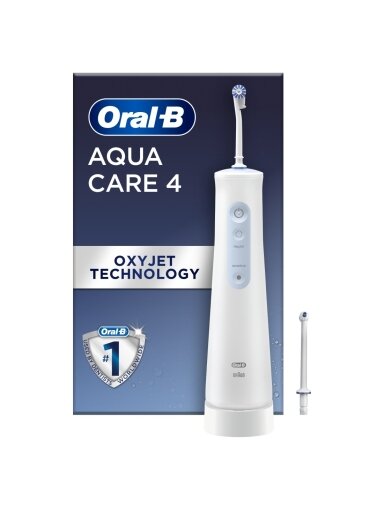 Oral-B | AquaCare 6 Pro-Expert Irrigator | MDH20.026.2 | 145 ml | Number of heads 3 | White