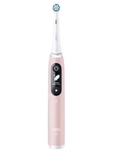 Oral-B Electric Toothbrush | iO Series 6 | Rechargeable | For adults | Number of brush heads included 1 | Number of teeth brushing modes 5 | Pink
