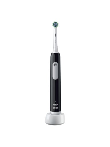 Oral-B | Electric Toothbrush | Pro Series 1 Cross Action | Rechargeable | For adults | Number of brush heads included 1 | Number of teeth brushing modes 3 | Black