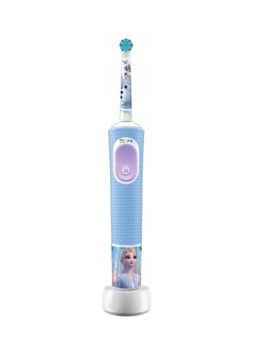 Oral-B | Electric Toothbrush | Vitality PRO Kids Frozen | Rechargeable | For kids | Number of brush heads included 1 | Number of teeth brushing modes 2 | Blue