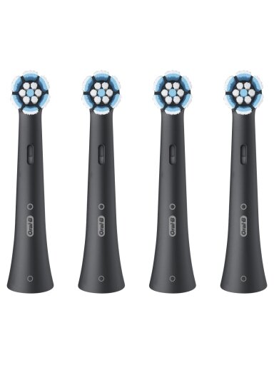 Oral-B | Replaceable toothbrush heads | iO GentleCare | Heads | For adults | Number of brush heads included 4 | Black