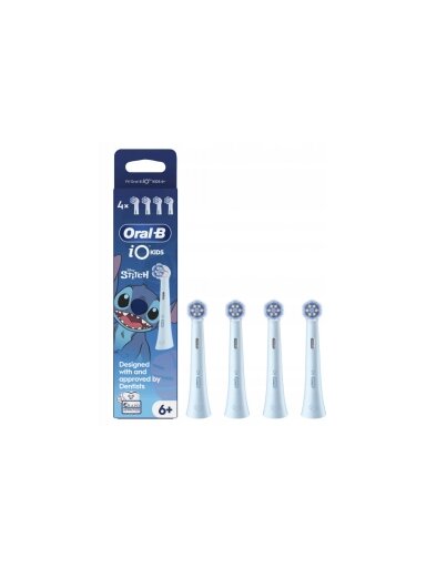 Oral-B Replacement brush heads | iO kids Refills Stitch | Heads | For kids | Number of brush heads included 4 Oral-B Replacement brush heads | iO kids Refills Stitch | Heads | For kids | Number of brush heads included 4