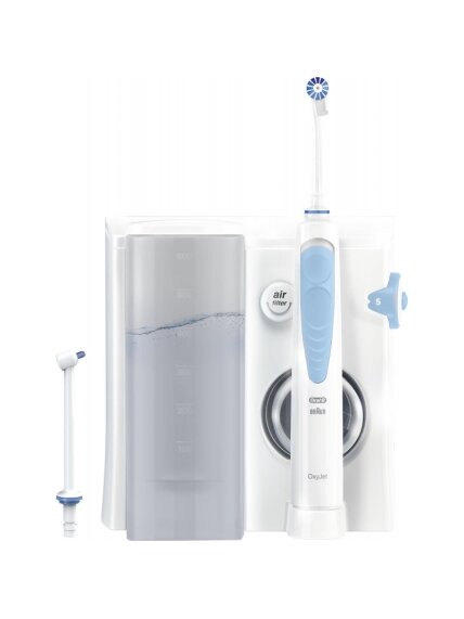 Oral-B Dental Irrigator | OxyJet MD20 | 600 ml | Number of heads 2 | White Oral-B Dental Irrigator | OxyJet MD20 | 600 ml | Number of heads 2 | White