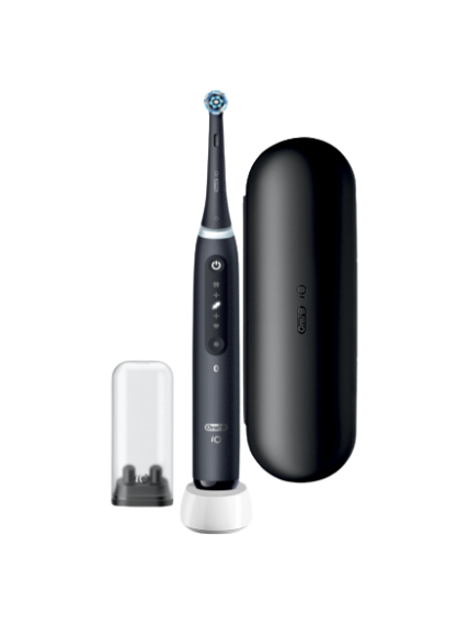 Oral-B | Electric Toothbrush | iO5 | Rechargeable | For adults | Number of brush heads included 1 | Number of teeth brushing modes 5 | Matt Black