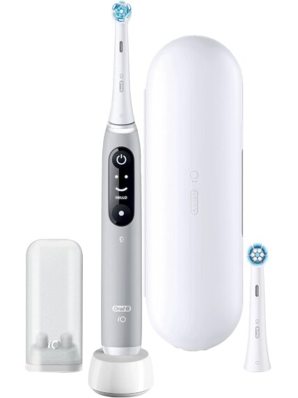 Oral-B Electric Toothbrush | iO6s | Rechargeable | For adults | Number of brush heads included 2 | Number of teeth brushing modes 5 | Grey 1