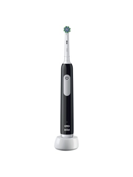 Oral-B | Electric Toothbrush | Pro Series 1 Cross Action | Rechargeable | For adults | Number of brush heads included 1 | Number of teeth brushing modes 3 | Black Oral-B | Electric Toothbrush | Pro Series 1 Cross Action | Rechargeable | For adults | Number of brush heads included 1 | Number of teeth brushing modes 3 | Black