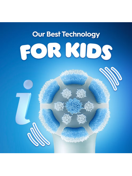 Oral-B Electric Toothbrush with Travel Case, 6Y+ | iO Kids Disney Stitch | Rechargeable | For kids | Number of brush heads included 1 | Number of teeth brushing modes 3 5 Oral-B Electric Toothbrush with Travel Case, 6Y+ | iO Kids Disney Stitch | Rechargeable | For kids | Number of brush heads included 1 | Number of teeth brushing modes 3 5