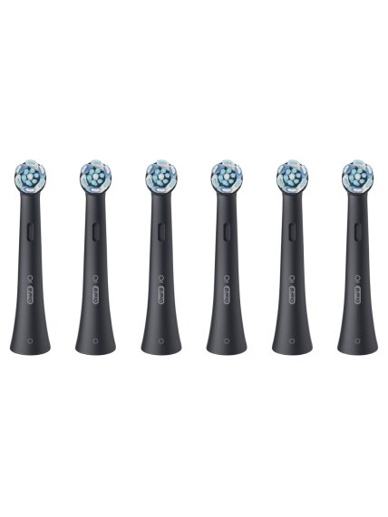 Oral-B | Replaceable toothbrush heads | iO UltimateClean | Heads | For adults | Number of brush heads included 6 | Black 1 Oral-B | Replaceable toothbrush heads | iO UltimateClean | Heads | For adults | Number of brush heads included 6 | Black 1
