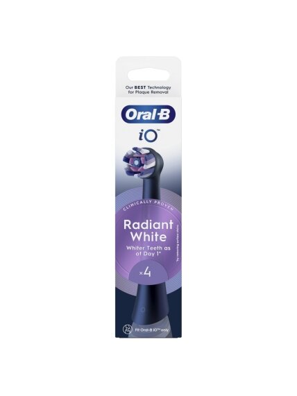 Oral-B | Replaceable toothbrush heads | iO Whitening | Heads | For adults | Number of brush heads included 4 2 Oral-B | Replaceable toothbrush heads | iO Whitening | Heads | For adults | Number of brush heads included 4 2