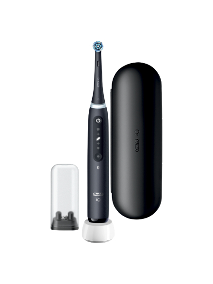 Oral-B | Electric Toothbrush | iO5 | Rechargeable | For adults | Number of brush heads included 1 | Number of teeth brushing modes 5 | Matt Black