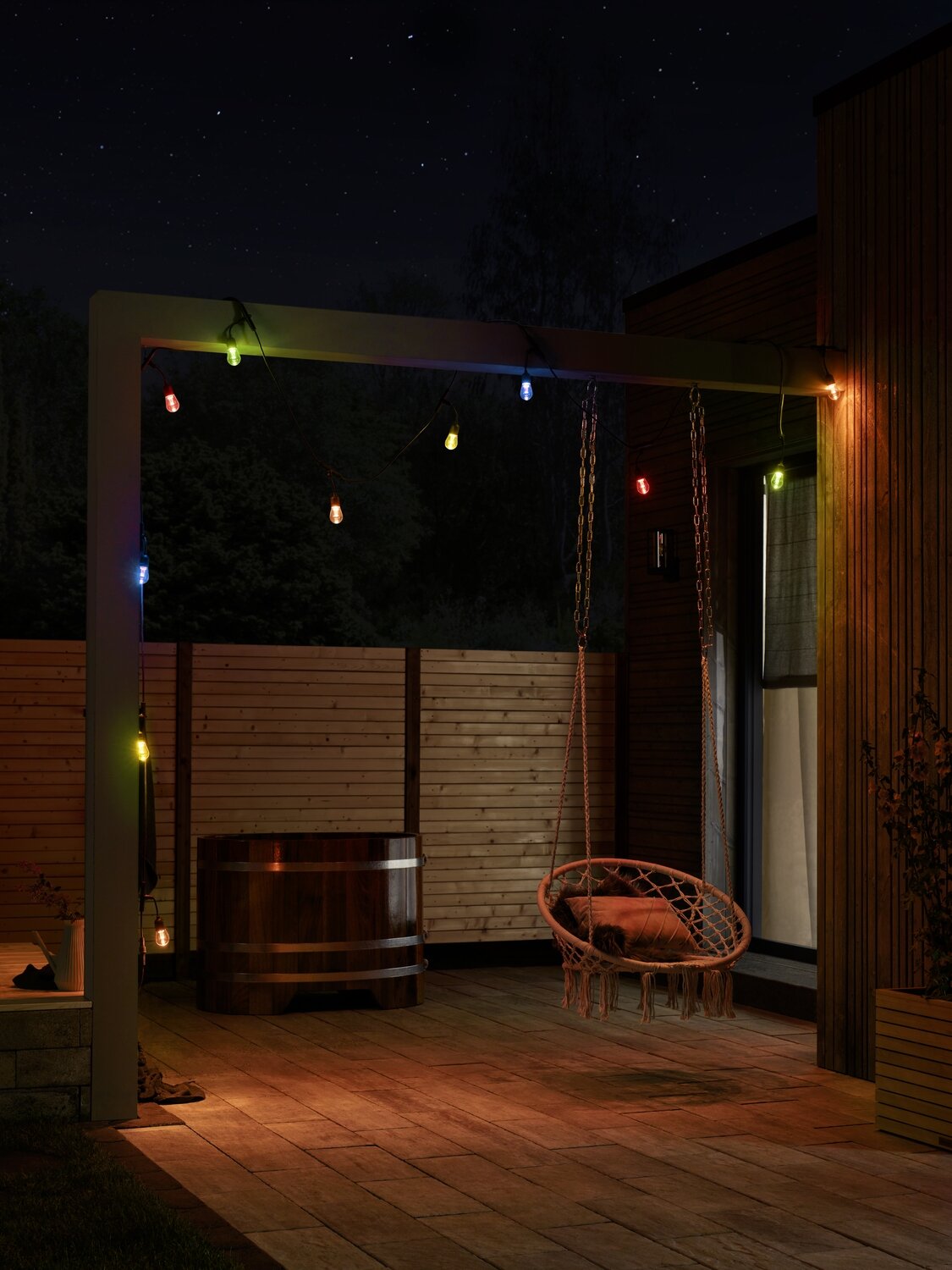 Osram SMART+ Outdoor String Light IP44 RGBW | 4.50 W | Warm White, RGB | Wi-Fi 9 Osram SMART+ Outdoor String Light IP44 RGBW | 4.50 W | Warm White, RGB | Wi-Fi 9