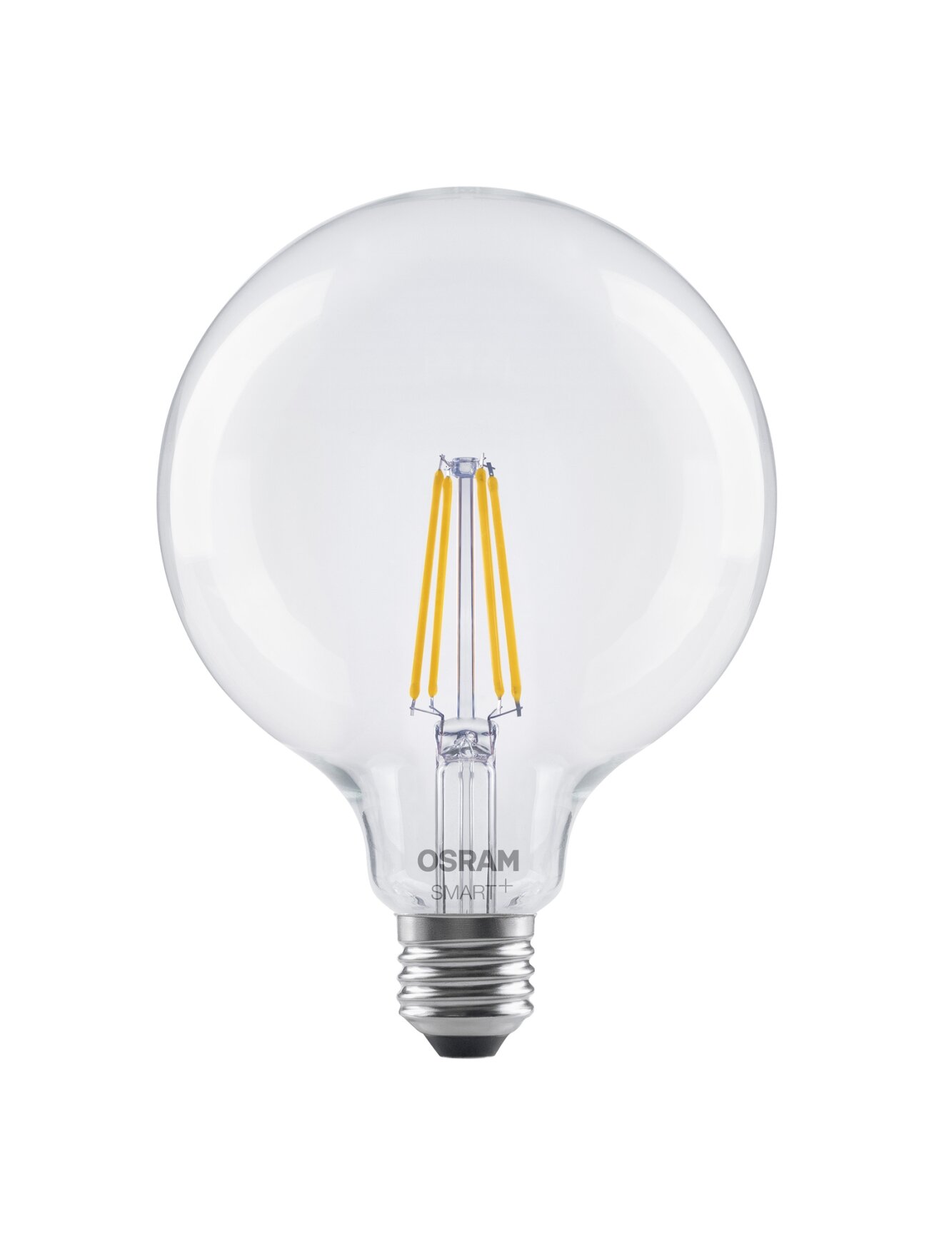 Osram SMART+ MATTER Filament Dimmable Classic Globe 827 | E27 | 6 W | Warm White | Wi-Fi 3 Osram SMART+ MATTER Filament Dimmable Classic Globe 827 | E27 | 6 W | Warm White | Wi-Fi 3