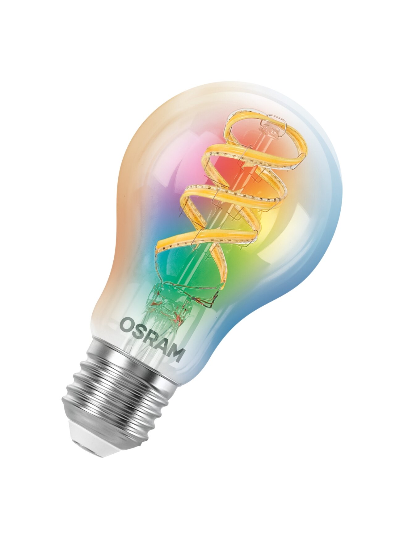 Osram SMART+ MATTER Filament Multicolor Classic A40 | E27 | 4.8 W | RGBW | Wi-Fi 3