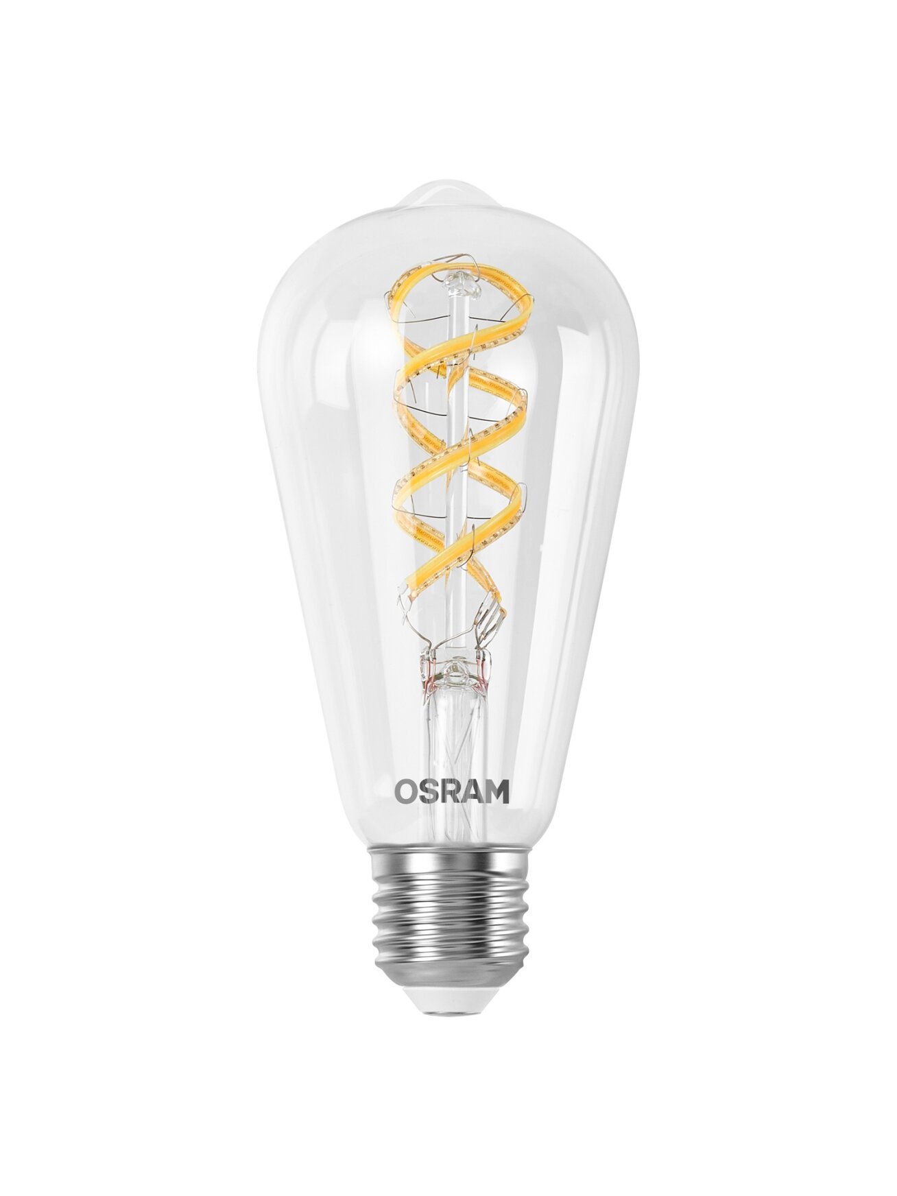 Osram SMART+ MATTER Filament Multicolor Classic Edison 40 | E27 | 4.8 W | RGBW | Wi-Fi 2 Osram SMART+ MATTER Filament Multicolor Classic Edison 40 | E27 | 4.8 W | RGBW | Wi-Fi 2