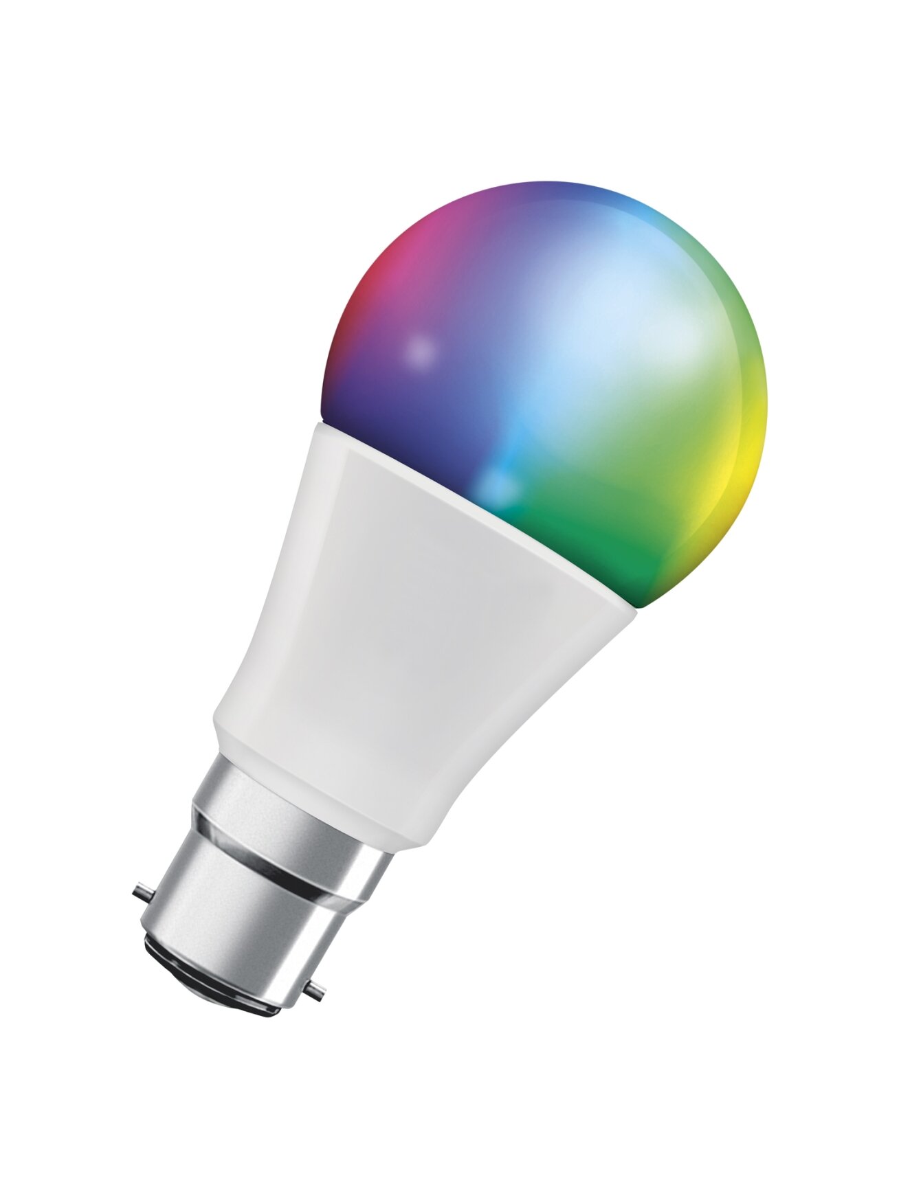 Osram SMART+ MATTER Multicolor Classic A60 Single Pack | B22d | 9 W | RGBW | Wi-Fi Osram SMART+ MATTER Multicolor Classic A60 Single Pack | B22d | 9 W | RGBW | Wi-Fi