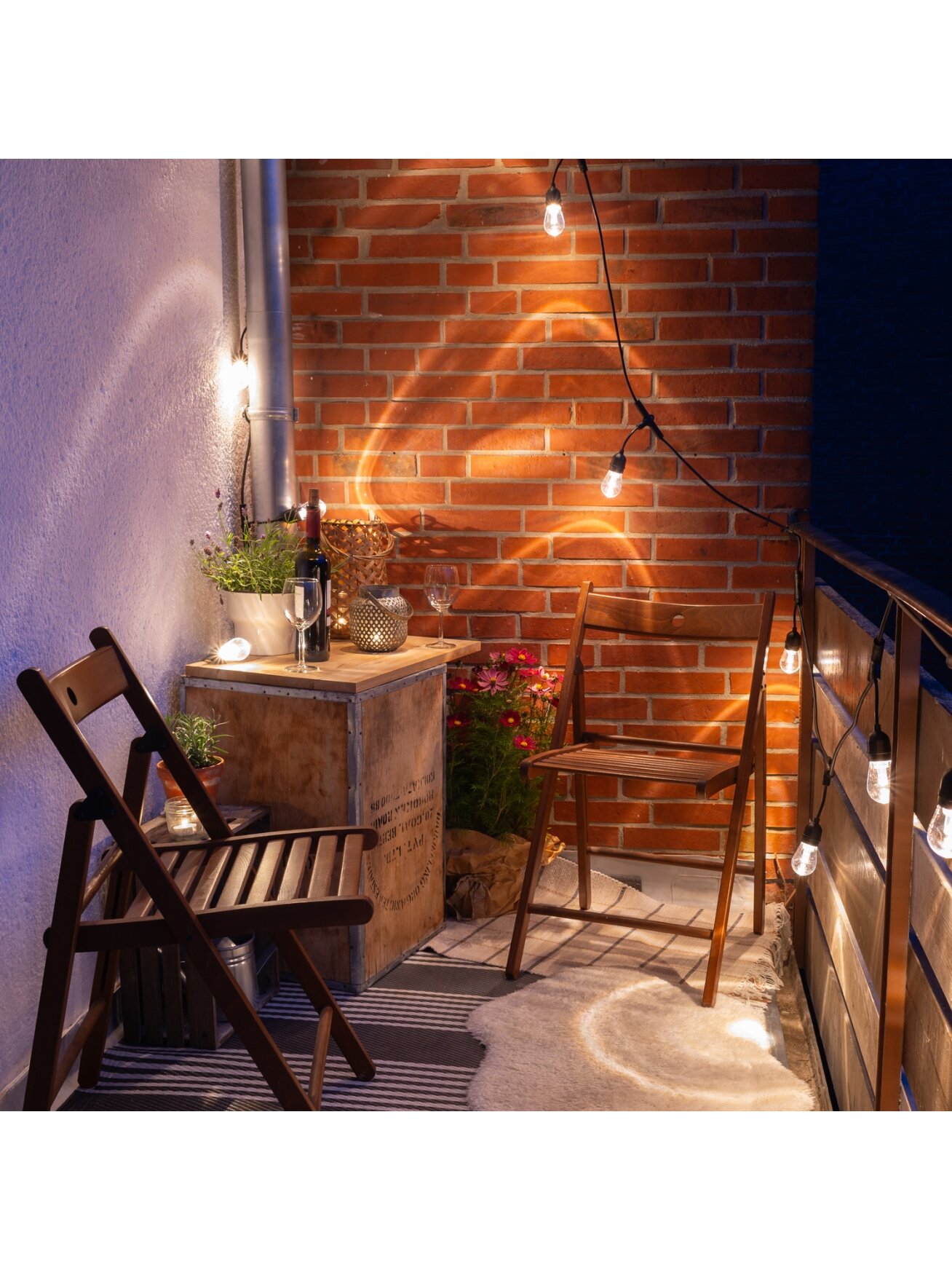 Osram SMART+ Outdoor String Light IP44 RGBW | 4.50 W | Warm White, RGB | Wi-Fi 3 Osram SMART+ Outdoor String Light IP44 RGBW | 4.50 W | Warm White, RGB | Wi-Fi 3