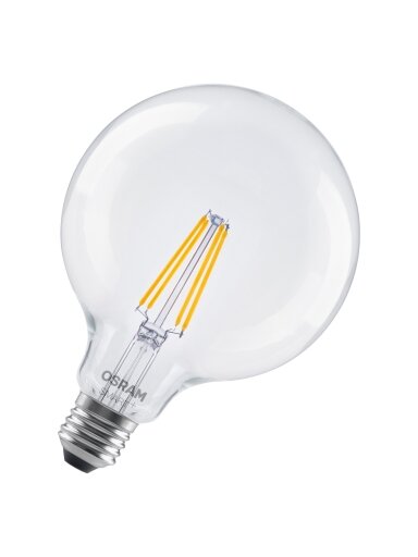 Osram SMART+ MATTER Filament Dimmable Classic Globe 827 | E27 | 6 W | Warm White | Wi-Fi