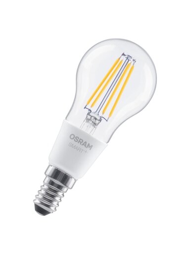 Osram SMART+ MATTER Filament Dimmable Classic P40 827 | E14 | 4 W | Warm White | Wi-Fi