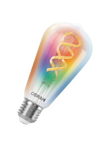Osram SMART+ MATTER Filament Multicolor Classic Edison 40 | E27 | 4.8 W | RGBW | Wi-Fi