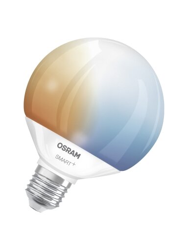 Osram SMART+ MATTER Globe 95 100 827 865 TW | E27 | 14 W | Tunable White | Wi-Fi