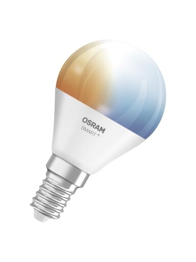 Osram SMART+ MATTER Tunable White Classic P40 | E14 | 4.9 W | Tunable White | Wi-Fi