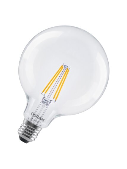 Osram SMART+ MATTER Filament Dimmable Classic Globe 827 | E27 | 6 W | Warm White | Wi-Fi 1 Osram SMART+ MATTER Filament Dimmable Classic Globe 827 | E27 | 6 W | Warm White | Wi-Fi 1