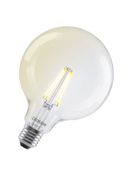 Osram SMART+ MATTER Filament Dimmable Classic Globe 827 | E27 | 6 W | Warm White | Wi-Fi 2 Osram SMART+ MATTER Filament Dimmable Classic Globe 827 | E27 | 6 W | Warm White | Wi-Fi 2