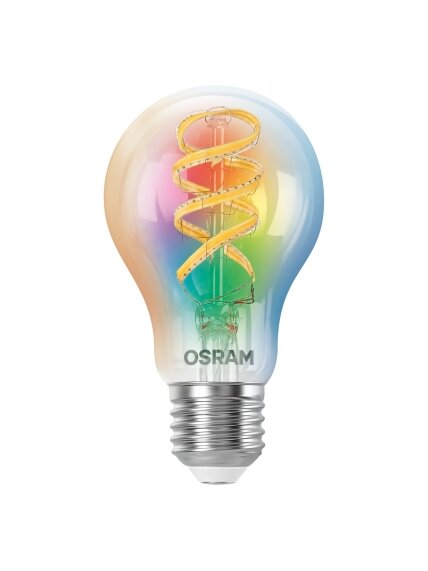 Osram SMART+ MATTER Filament Multicolor Classic A40 | E27 | 4.8 W | RGBW | Wi-Fi 5