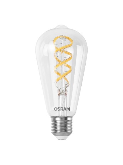 Osram SMART+ MATTER Filament Multicolor Classic Edison 40 | E27 | 4.8 W | RGBW | Wi-Fi 2 Osram SMART+ MATTER Filament Multicolor Classic Edison 40 | E27 | 4.8 W | RGBW | Wi-Fi 2