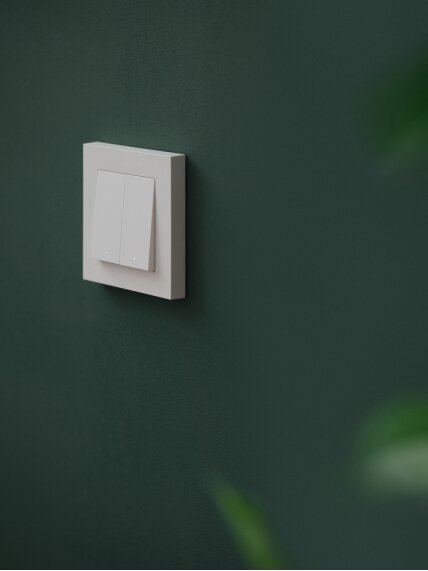 Osram SMART+ MATTER Wall Switch 2 Channel | White 2