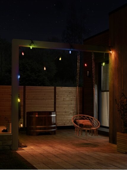 Osram SMART+ Outdoor String Light IP44 RGBW | 4.50 W | Warm White, RGB | Wi-Fi 9 Osram SMART+ Outdoor String Light IP44 RGBW | 4.50 W | Warm White, RGB | Wi-Fi 9