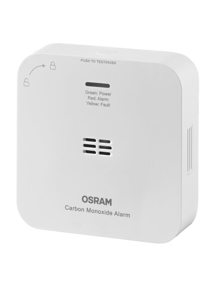 Osram SMART+ WIFI CO Detector | White Osram SMART+ WIFI CO Detector | White