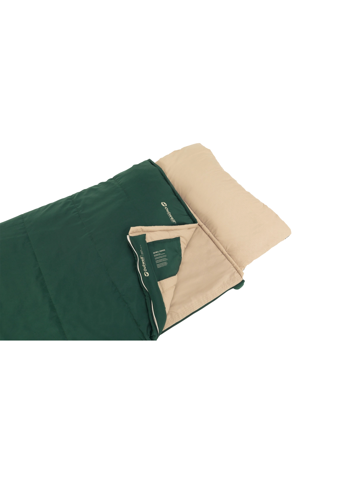 Outwell Contour Prime Green | Sleeping Bag | 220 x 85 cm | -13 to 16 °C | Right Zipper 2 Outwell Contour Prime Green | Sleeping Bag | 220 x 85 cm | -13 to 16 °C | Right Zipper 2