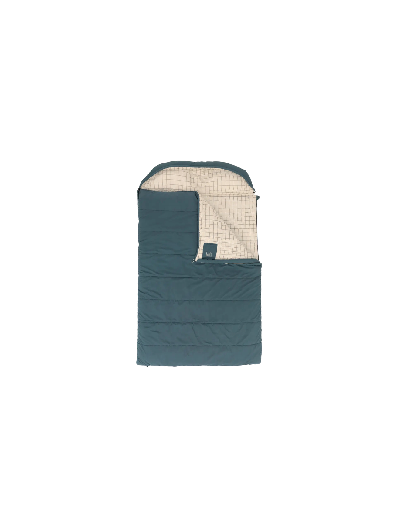 Outwell Camper Lux Double Blue | Sleeping Bag | 235 x 150 cm | -16 to 5 °C | Both Side Zipper 1
