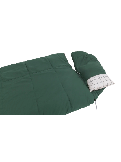 Outwell Camper Prime Green | Sleeping Bag | 235 x 90 cm | -15 to 5 °C | Right Zipper 3 Outwell Camper Prime Green | Sleeping Bag | 235 x 90 cm | -15 to 5 °C | Right Zipper 3