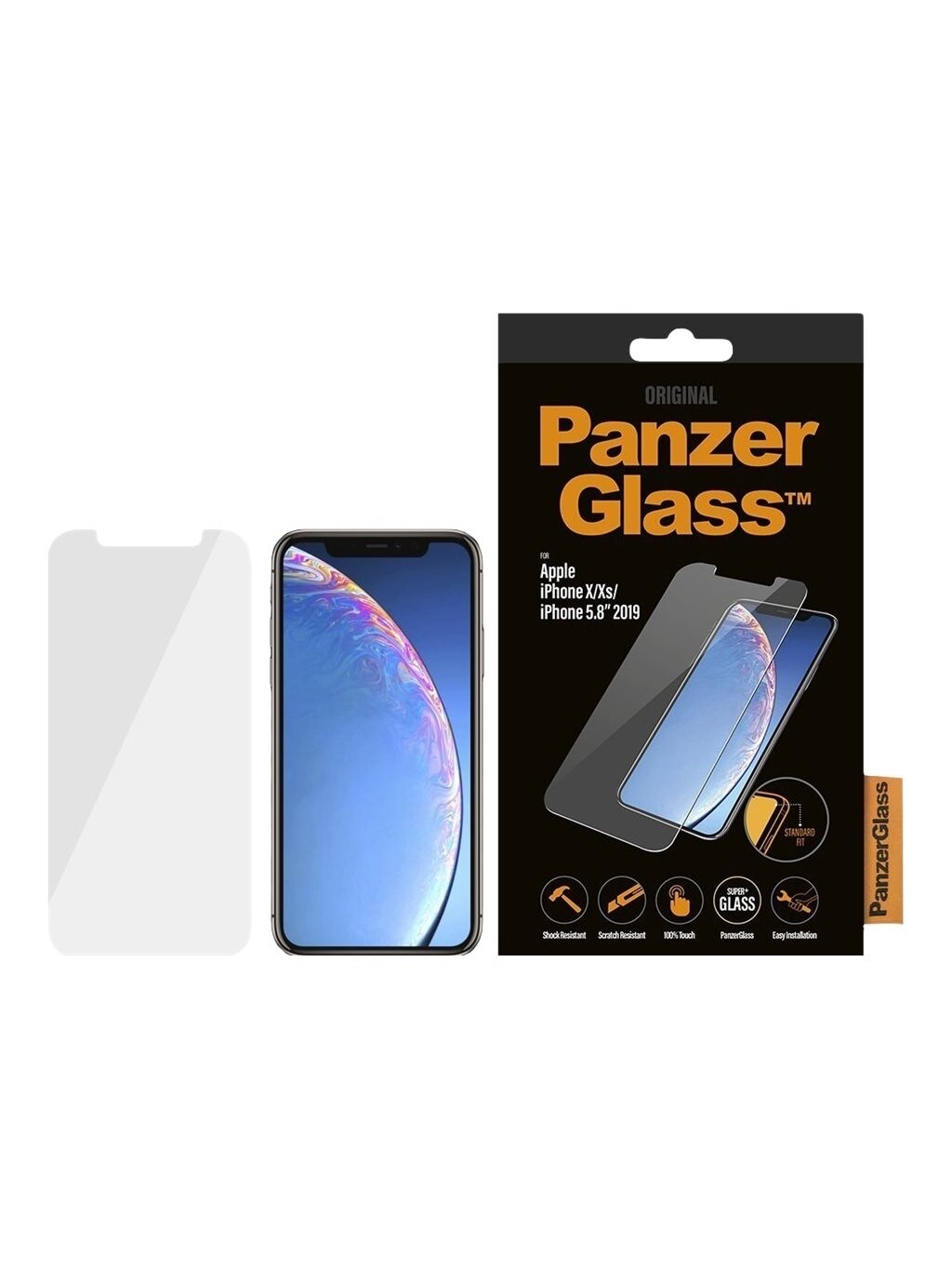 PanzerGlass | 2661 | Screen Protector | iPhone | X/XS | Tempered glass | Transparent 7 PanzerGlass | 2661 | Screen Protector | iPhone | X/XS | Tempered glass | Transparent 7